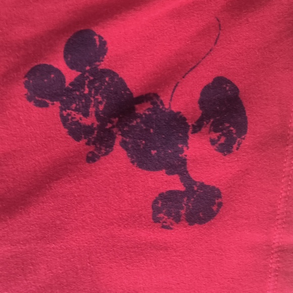 Disney Parks Mickey Mouse V Neck T-shirt - Picture 3 of 8